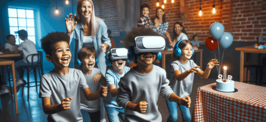Фиджитал-турнир для детей в Пензе: как с помощью VR удержать внимание и сделать праздник незабываемым